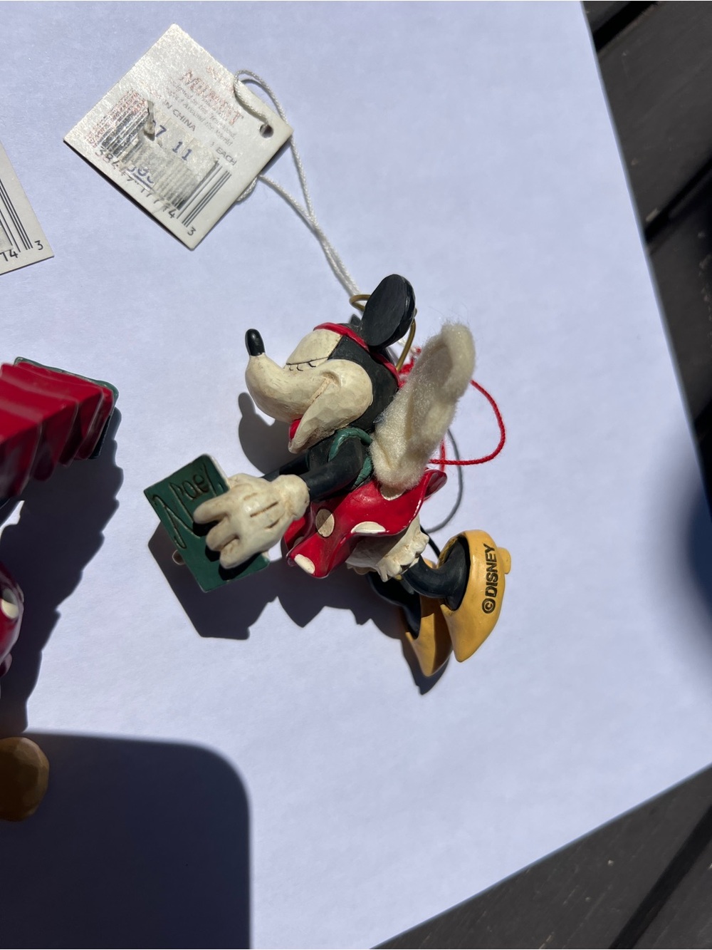 Midwest Mickey & Co. Disney Singing Angels Set - Mickey & Minnie, Tags - Picture 4 of 9